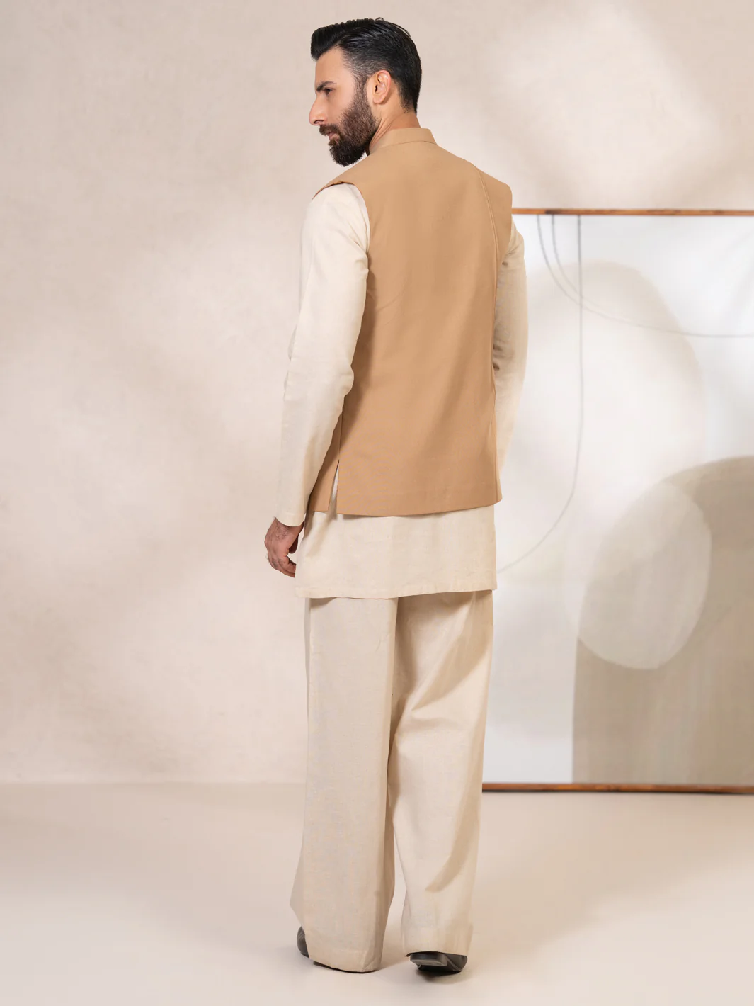 Brown Waistcoat - AL-WC-637 - Image 3