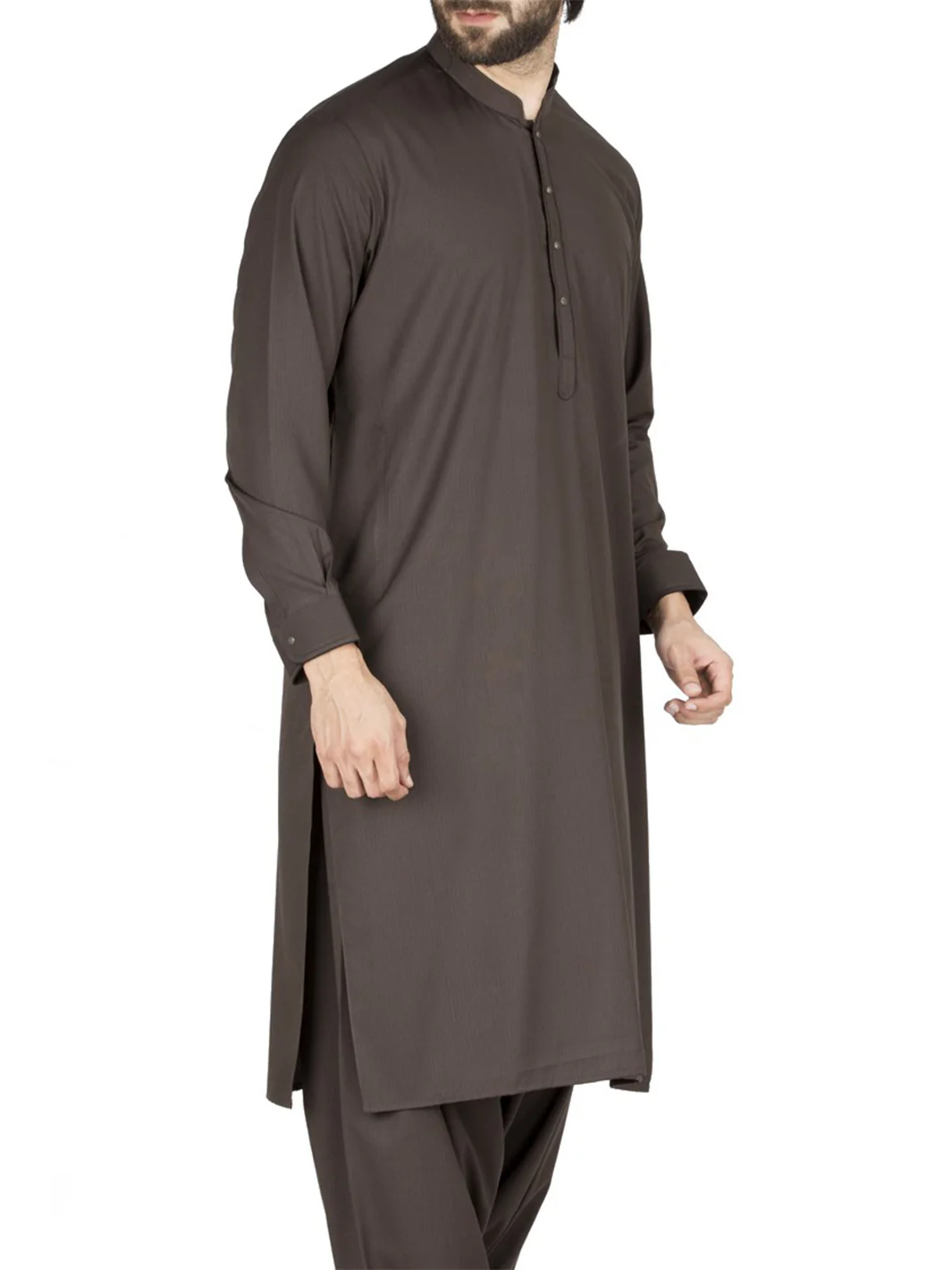 Green Blended Kameez Shalwar - AL-KS-2432 - Image 2