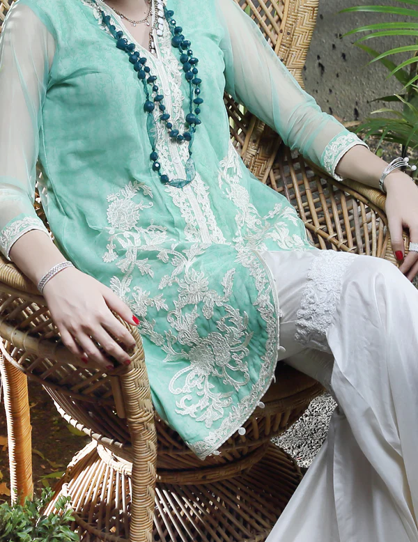 Green Tunic - LK-542 - Image 2