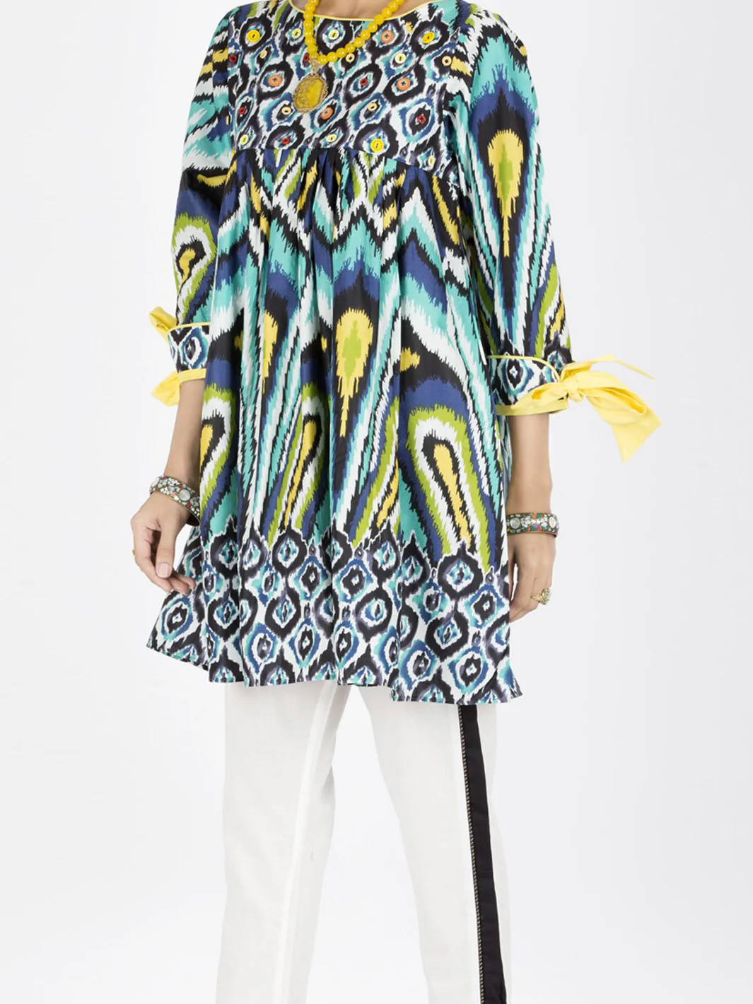 Green Tunic - LK-569 - Image 3