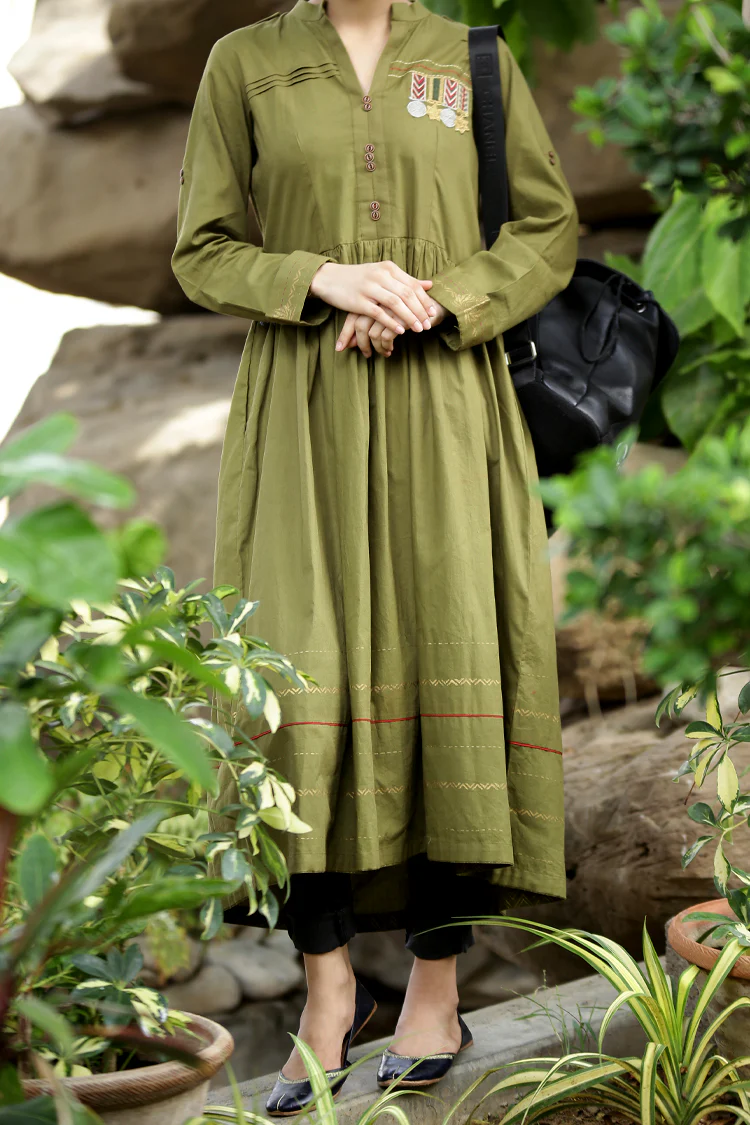 Green Tunic - LK-637