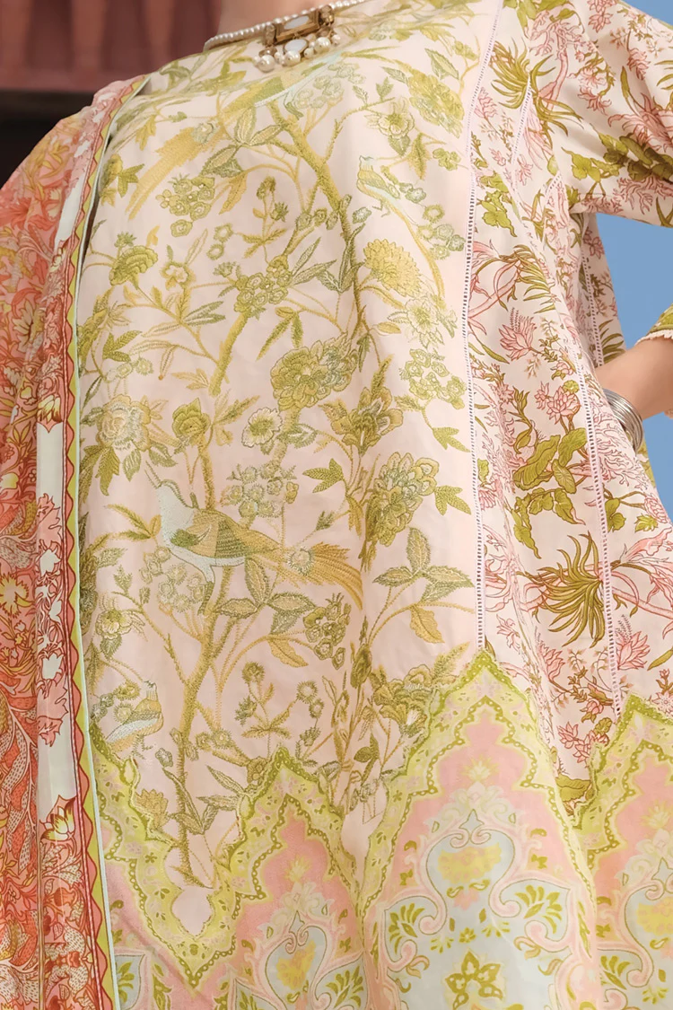 Ivory Lawn 3 Piece Stitched - ALP-727 - Image 2