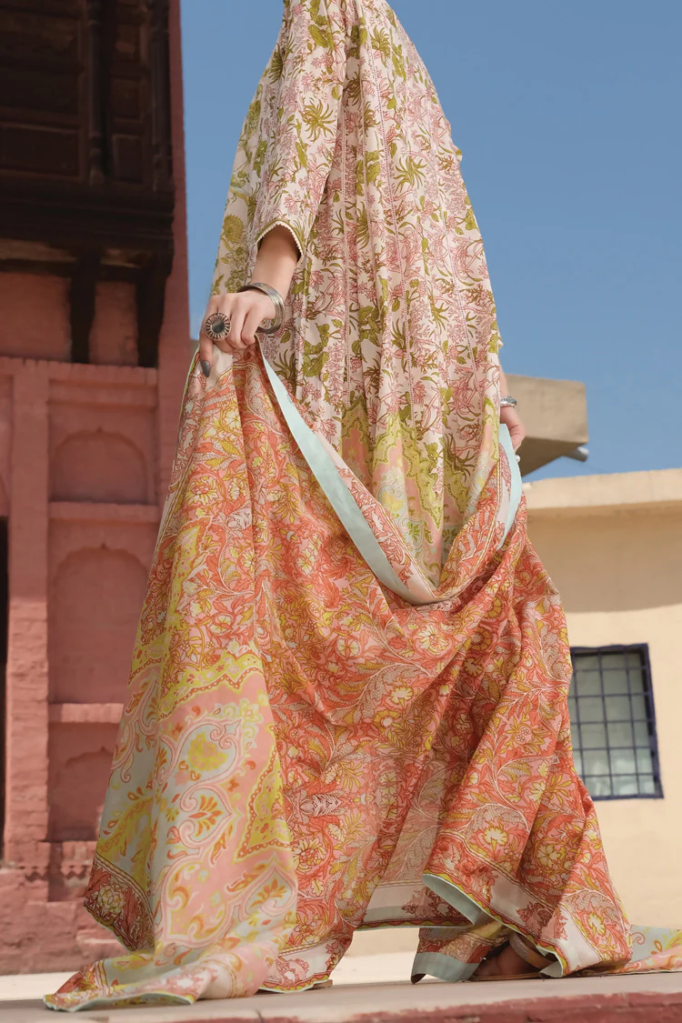 Ivory Lawn 3 Piece Stitched - ALP-727 - Image 3