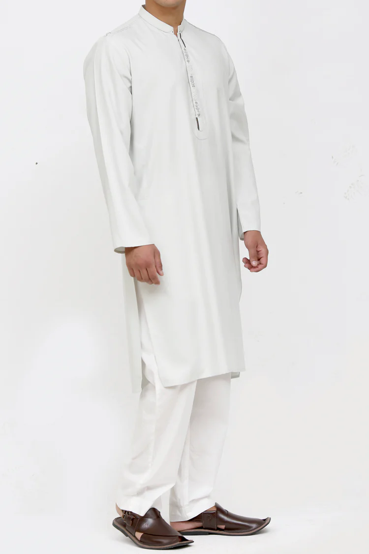 Light Blue Kurta - AL-K-510 - Image 4