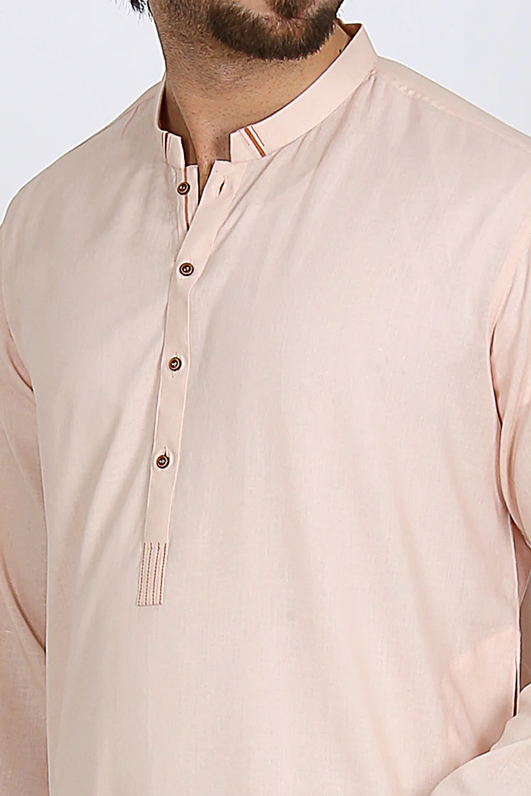 Pink Blended Kurta - AL-K-543 - Image 2