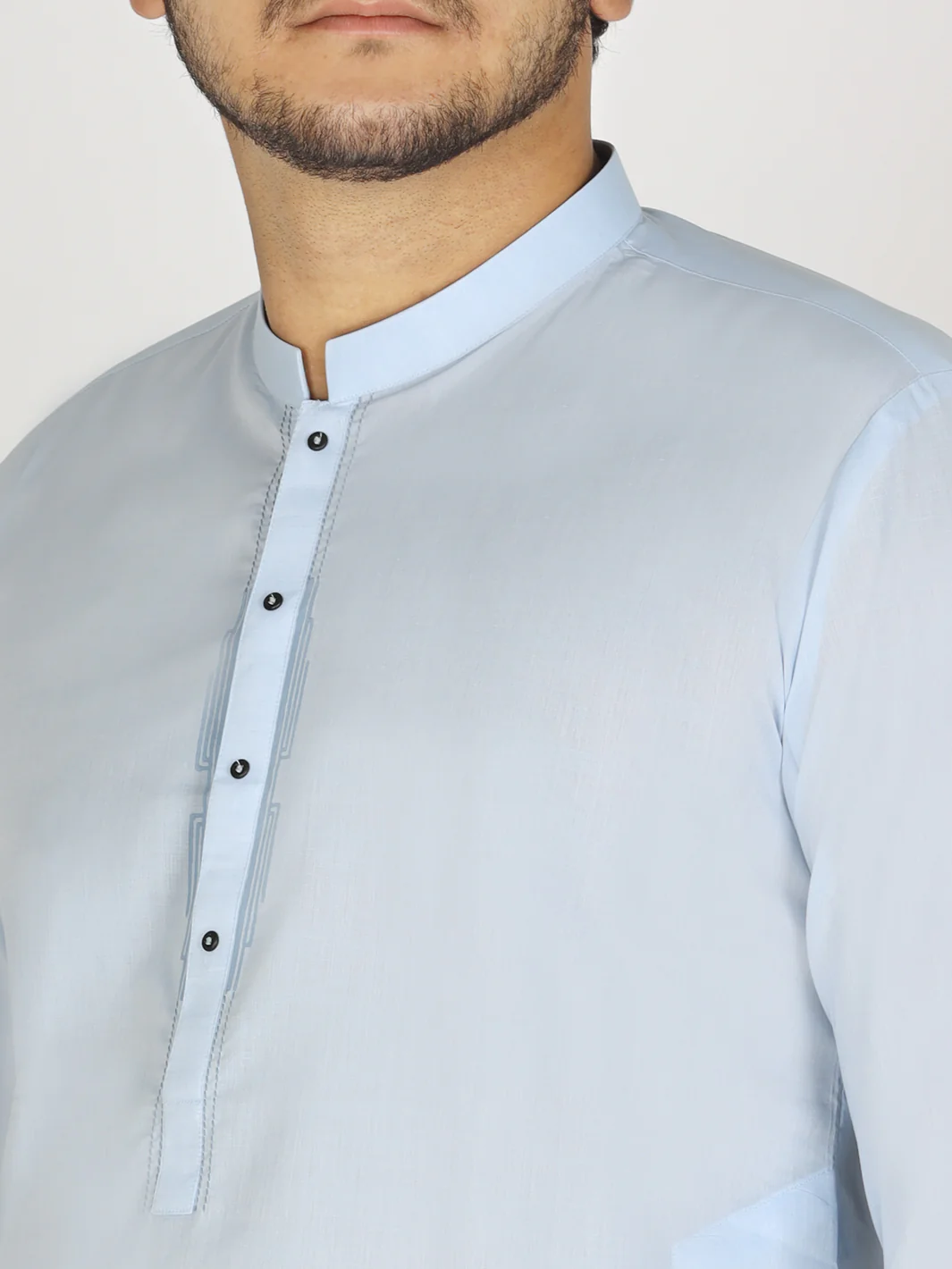 Light Blue Kurta - AL-K-831 - Image 2