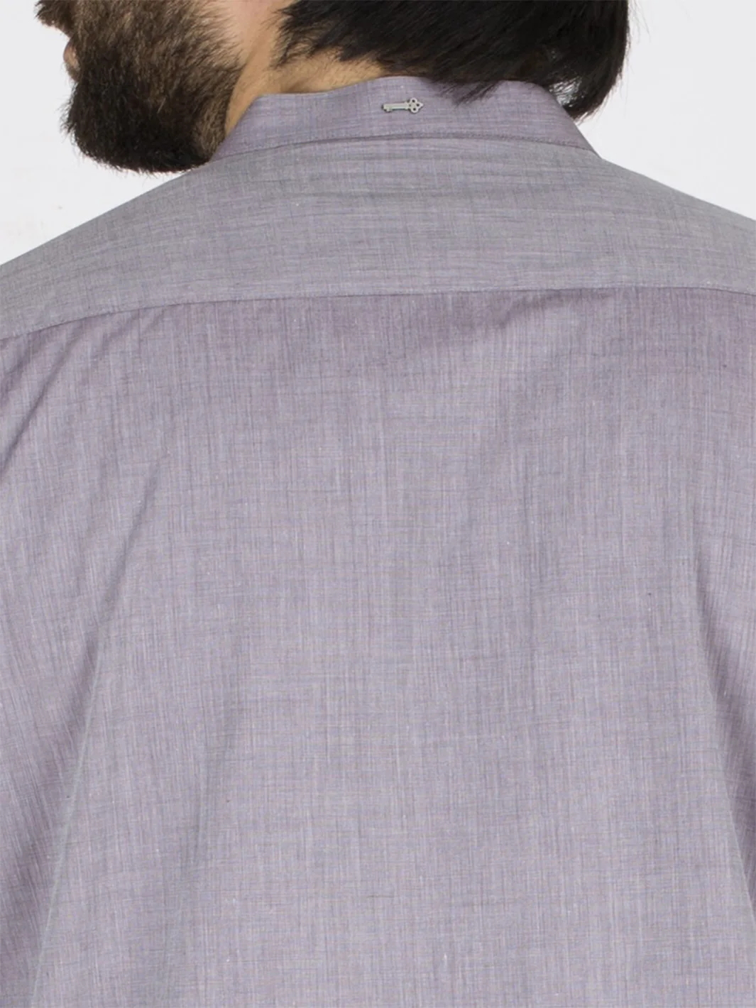 Light Purple Blended Kurta - AL-K-793 - Image 3