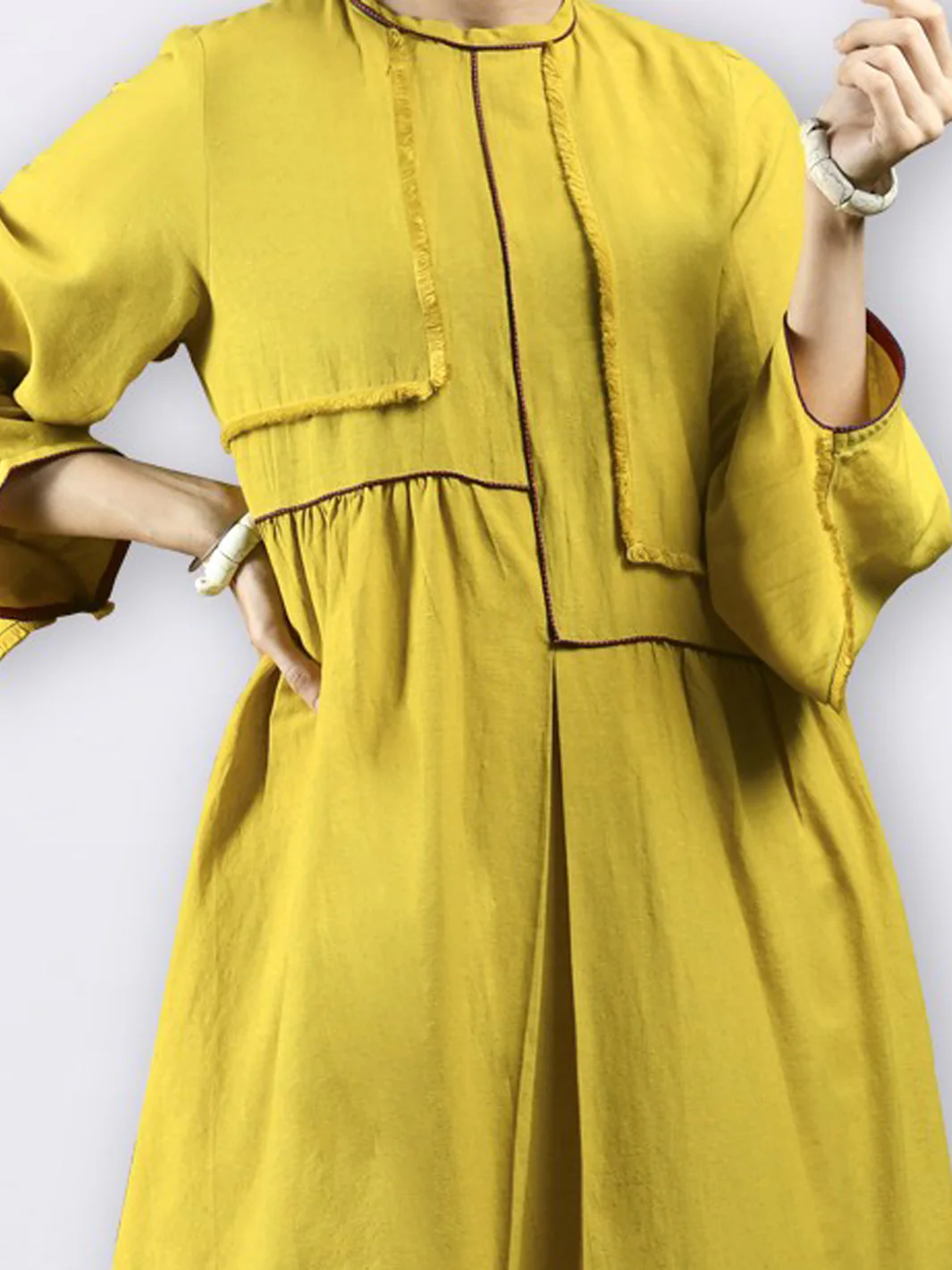 Lime Karandi Tunic - LK-211 - Image 3