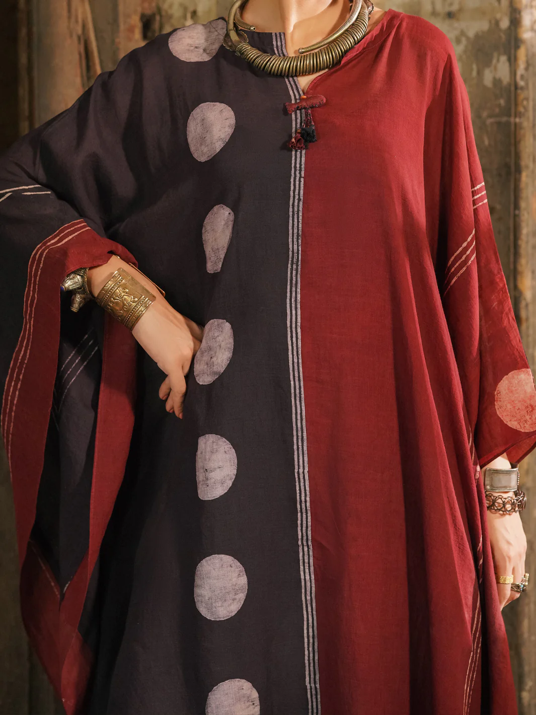 Multicolor Dyed Lawn Kurti - ALCR-LK-1138 - Image 2