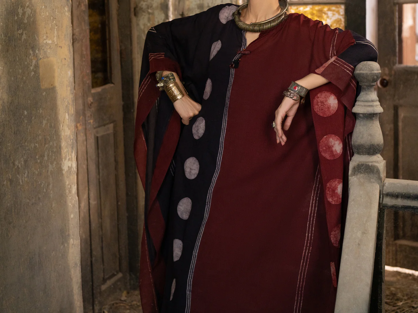 Multicolor Dyed Lawn Kurti - ALCR-LK-1138 - Image 6
