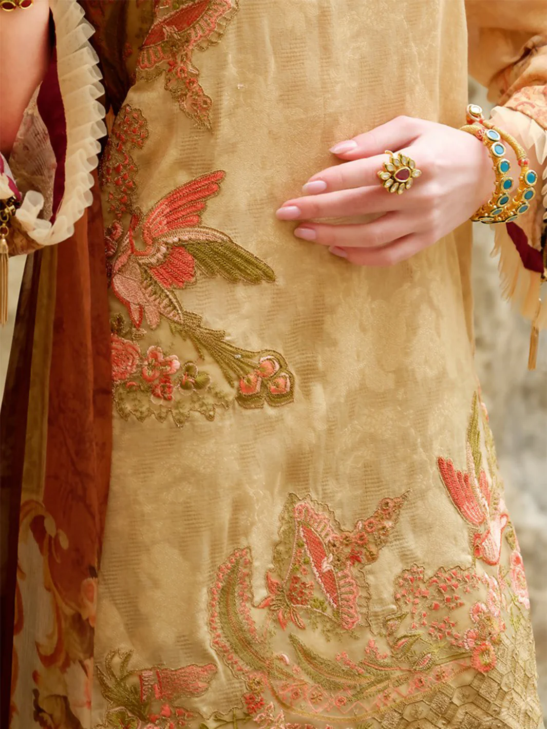 Natural Lawn 3 Piece Stitched - ALP-682 - Image 3