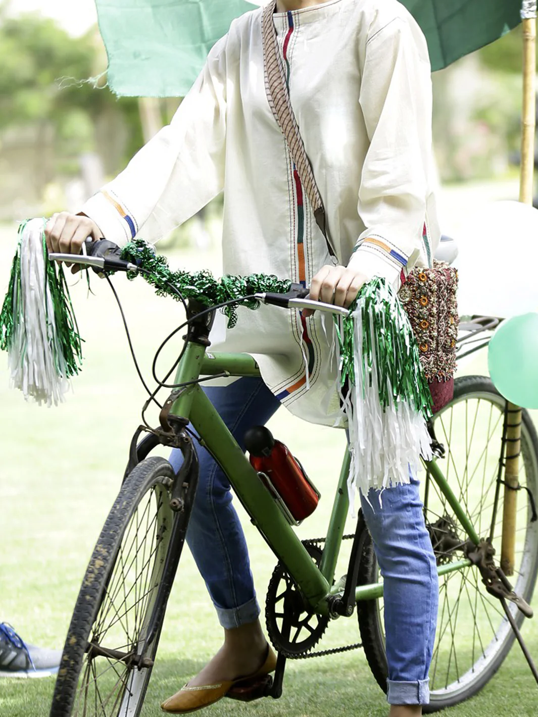 Off White Tunic - LK-633 - Image 3