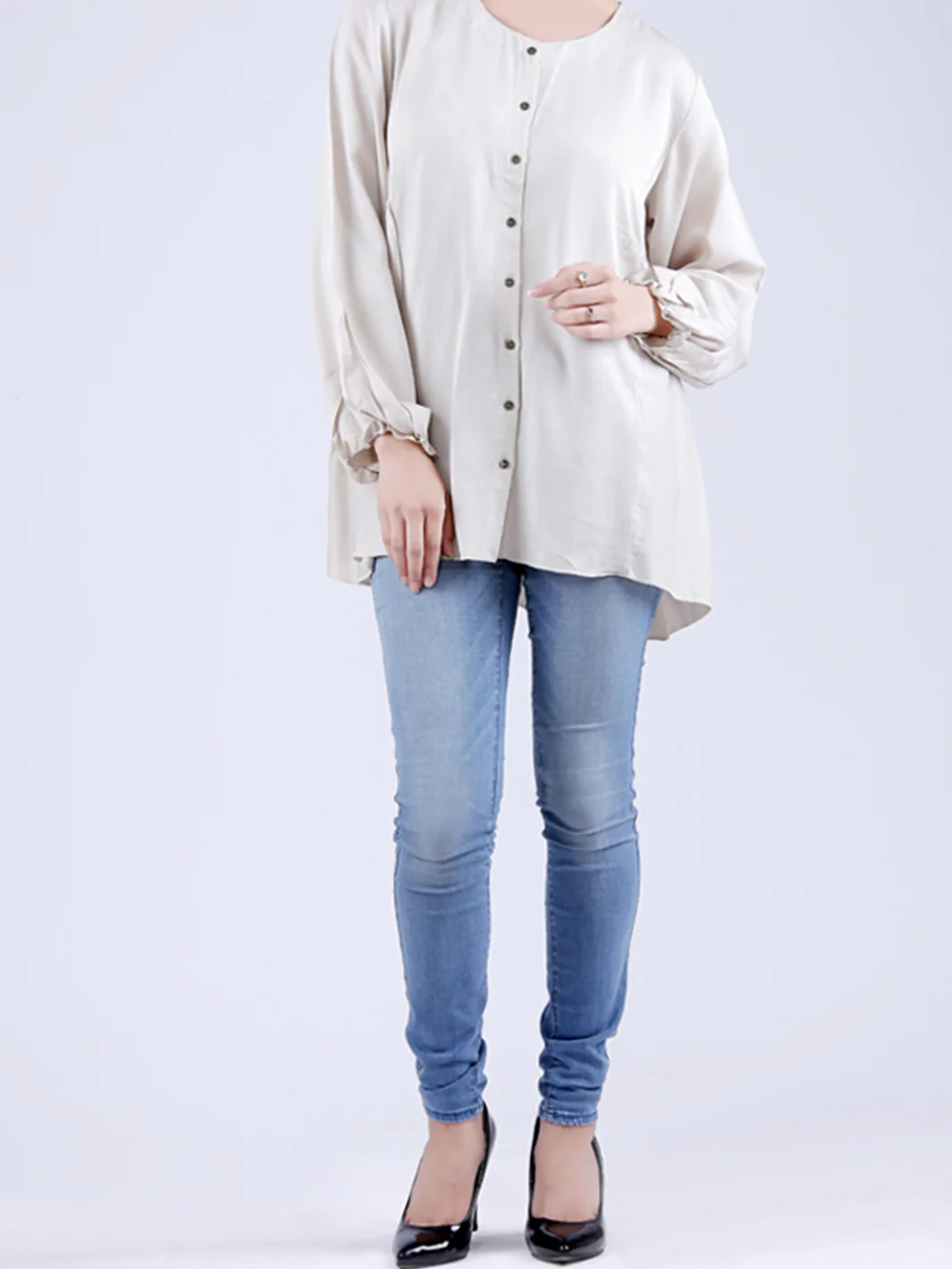 Off White Tunic - LSK-091 - Image 2