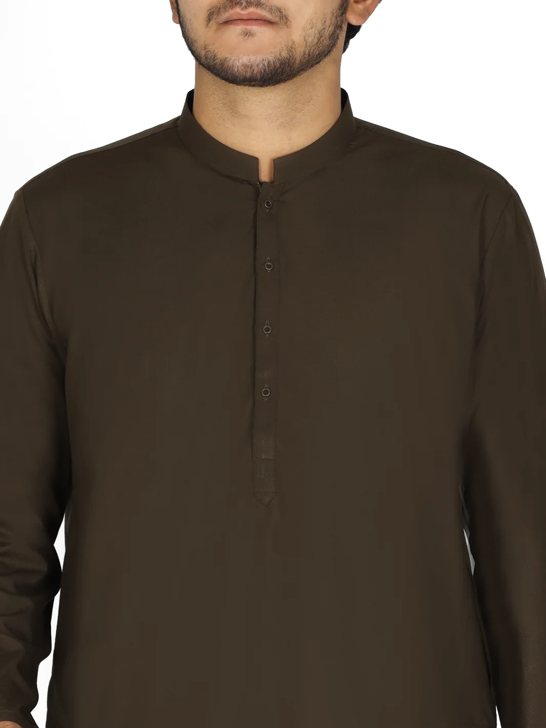 Olive Green Kurta - AL-K-849 - Image 2