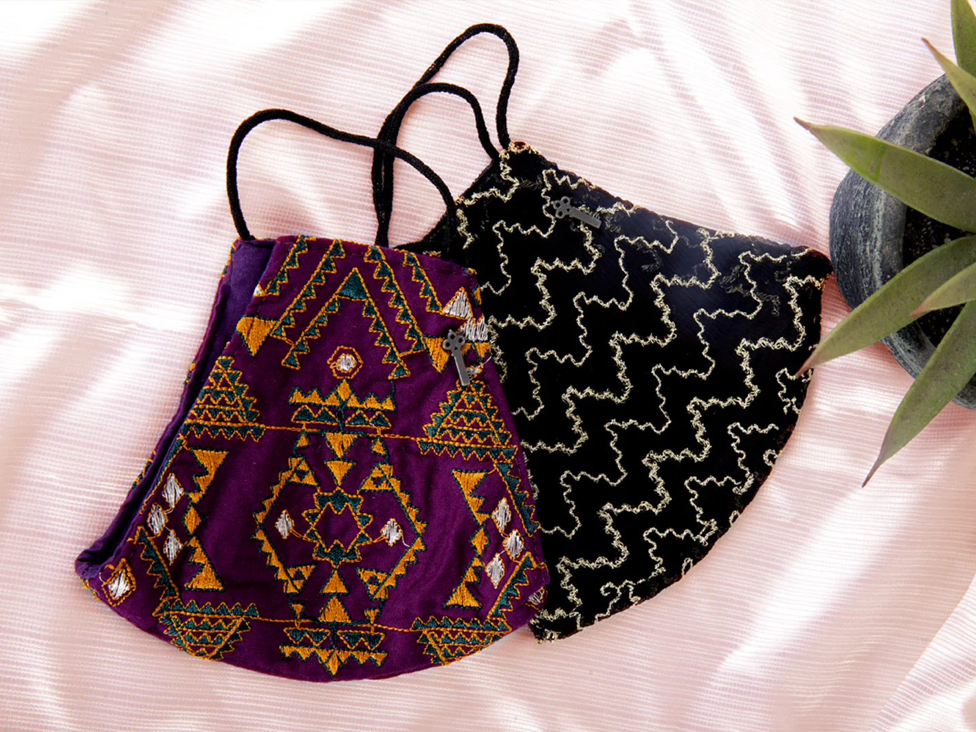 Pack of 2 Women Face Mask - AL-LFM-001B - Image 4