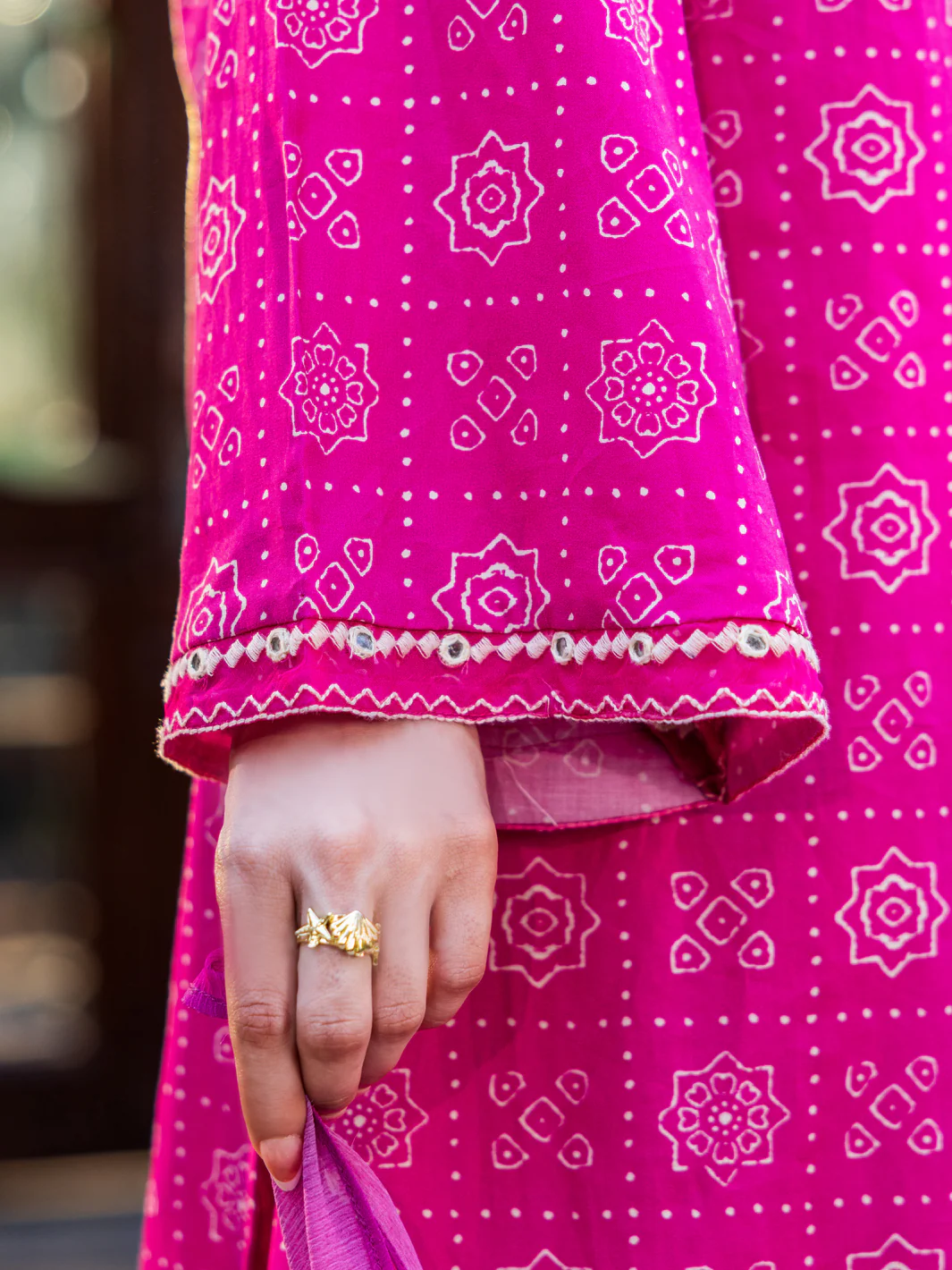 Pink Cotton Stitched 3PC - ALP-3PS-2675 - Image 4