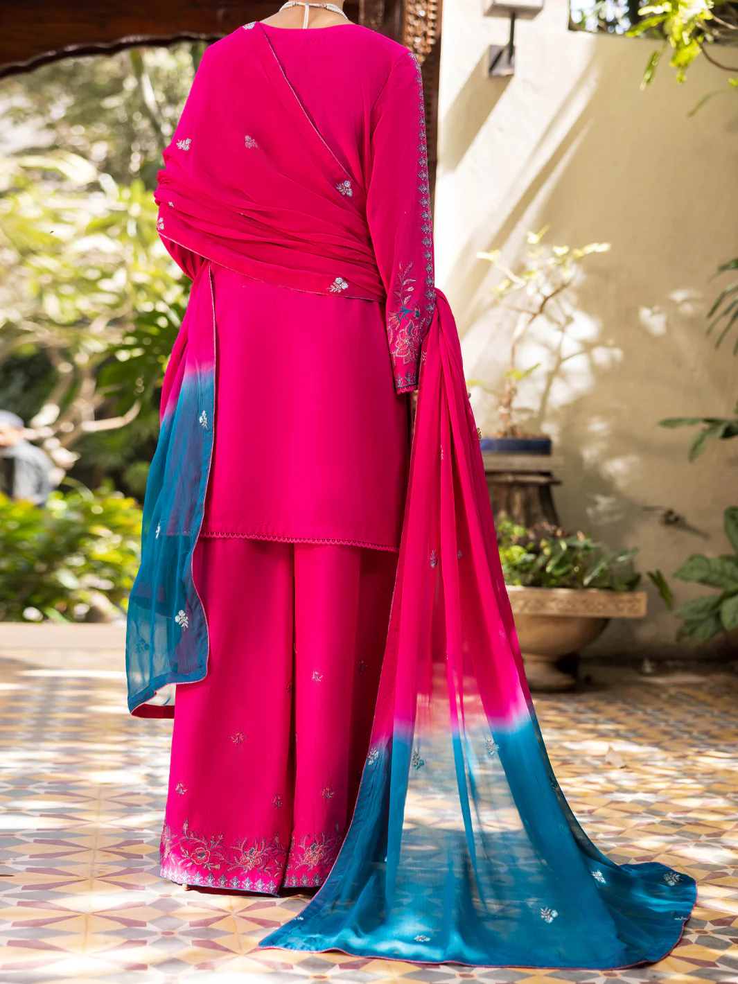 Pink Stitched 3Pc - ALP-3PS-2601 - Image 2
