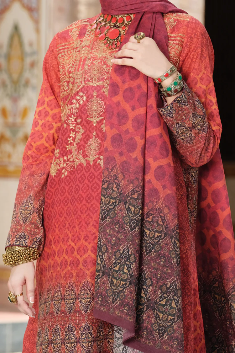 Red Lawn 3 Piece Stitched - ALP-747 - Image 3