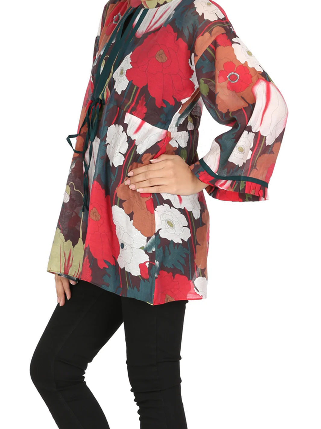 Red Tunic - LSK-126 - Image 3