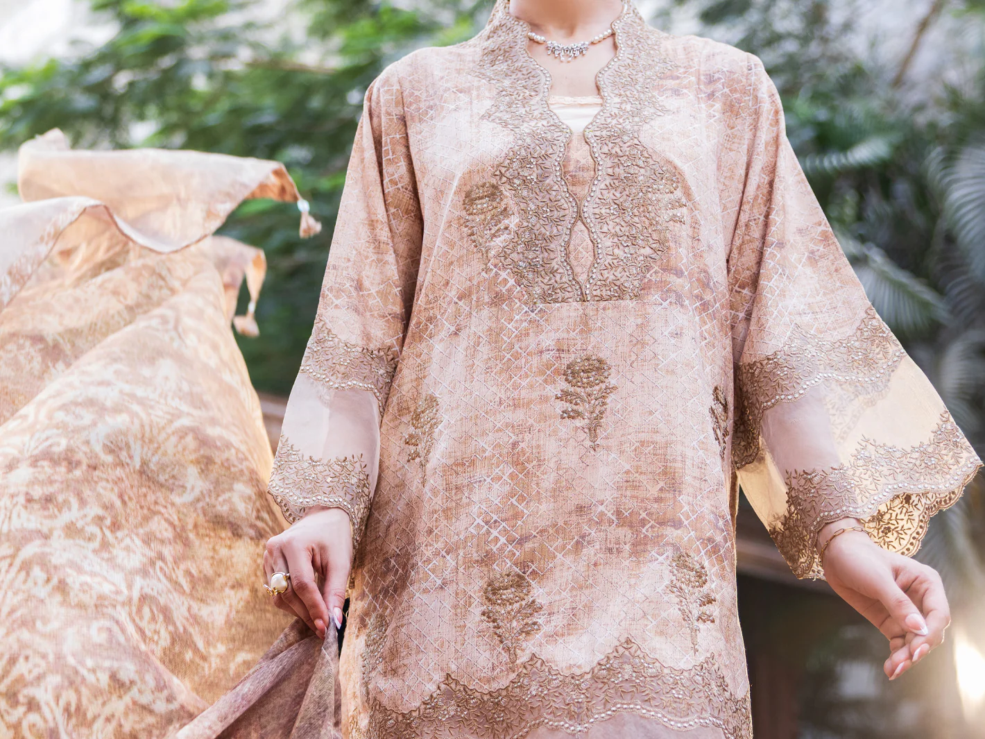 Skin Silk Lawn Stitched 3PC - ALP-SS-3PS-2647 - Image 6