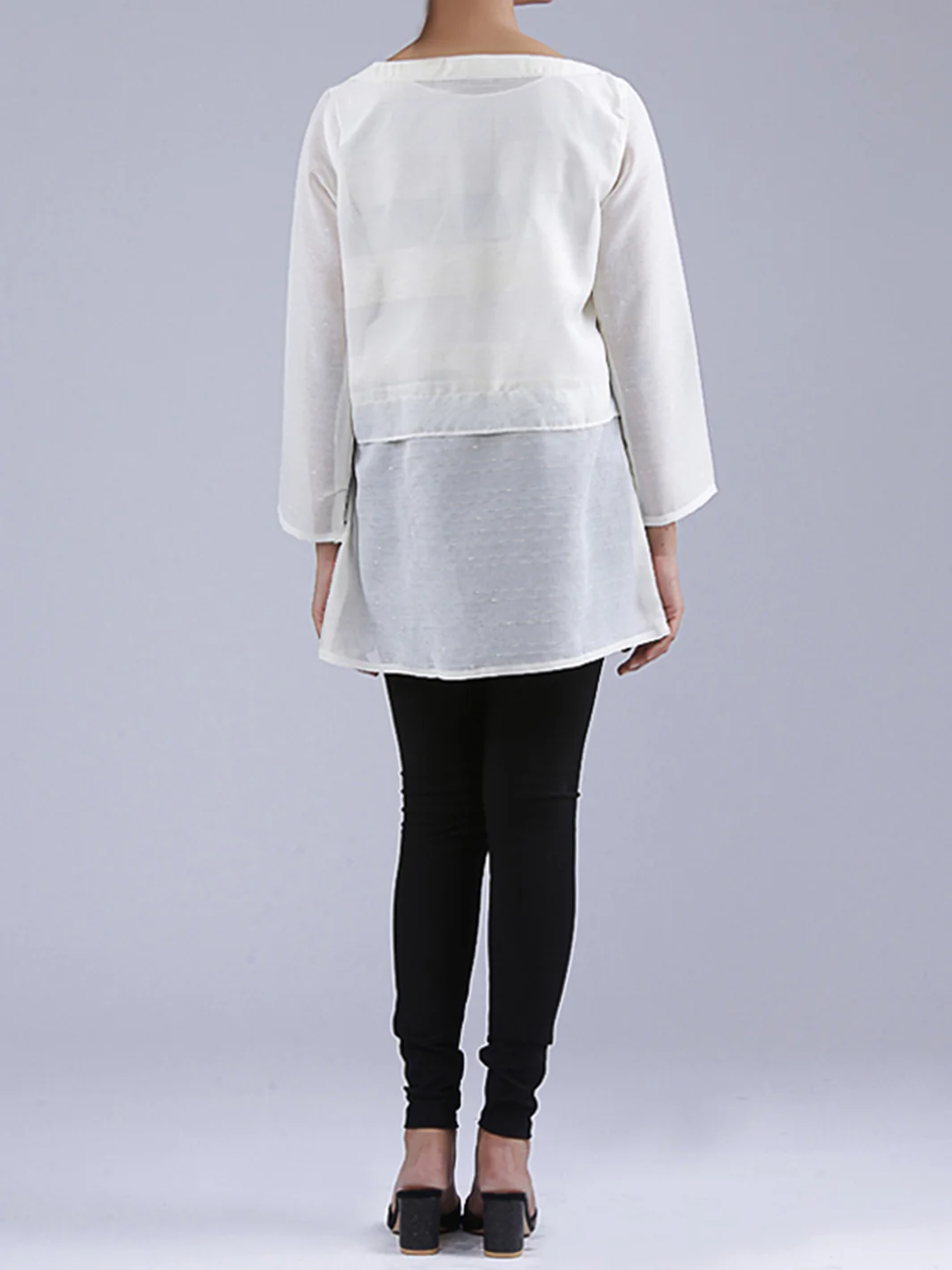 White Tunic - LSK-107 - Image 4