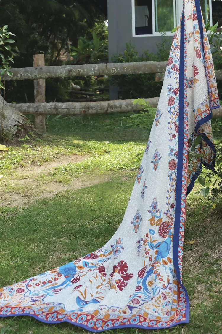 White Lawn 3 Piece Stitched - ALP-620 - Image 3